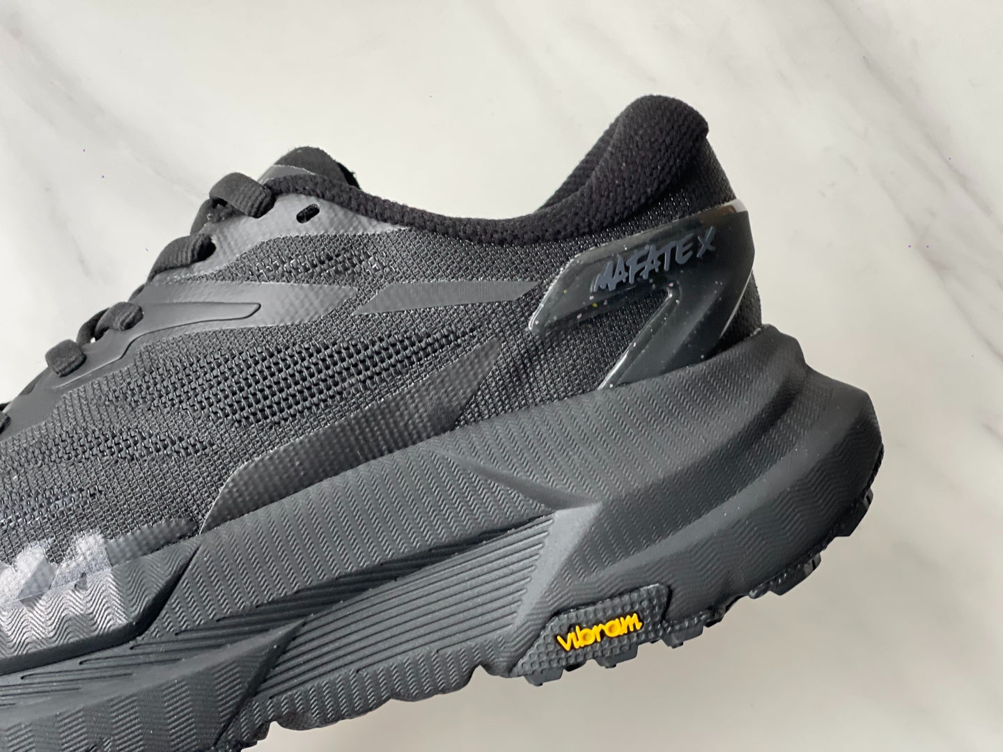 HOKA Mafate X Women Black | Light gray