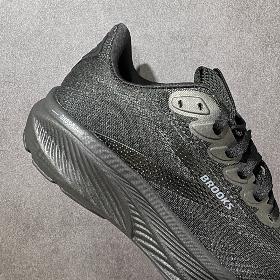 Brooks Ghost 18 Men's Road Running Shoes (Black/Black/Ebony)