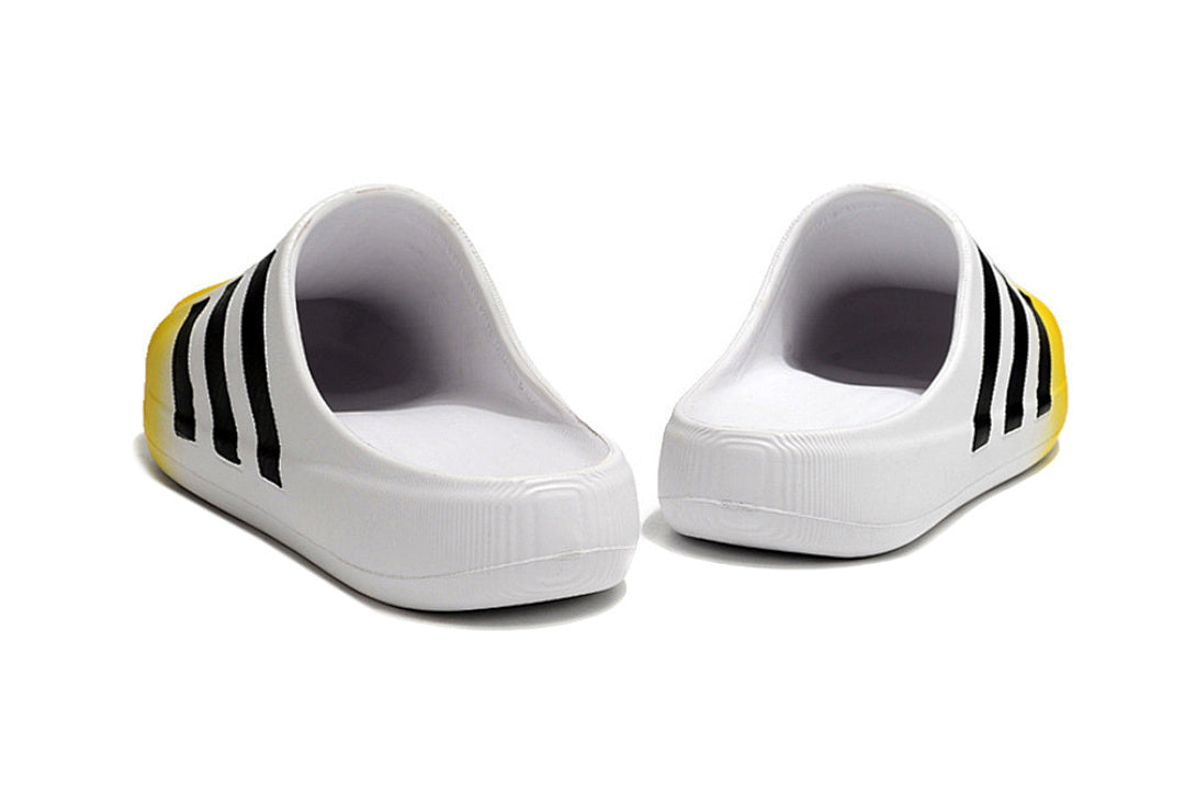 Adidas Originals AdiFOM Superstar Mule "White Yellow Gradient" Slip-On Sandals