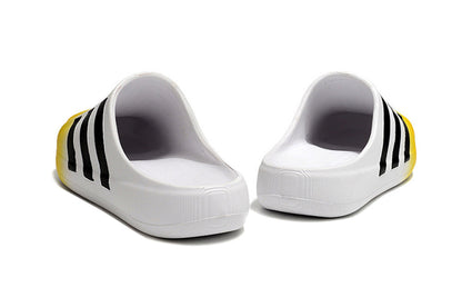 Adidas Originals AdiFOM Superstar Mule "White Yellow Gradient" Slip-On Sandals