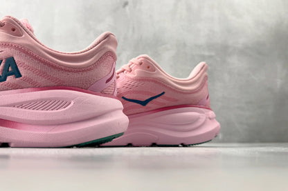 HOKA Bondi 9 Women's Running Shoes - Pink