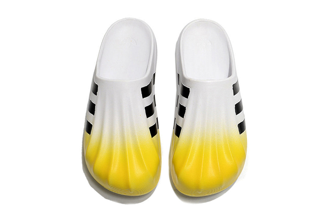 Adidas Originals AdiFOM Superstar Mule "White Yellow Gradient" Slip-On Sandals