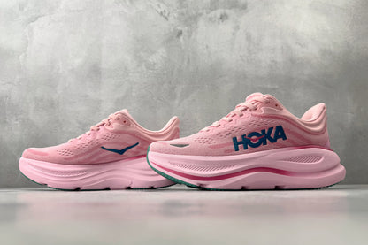 HOKA Bondi 9 Women's Running Shoes - Pink