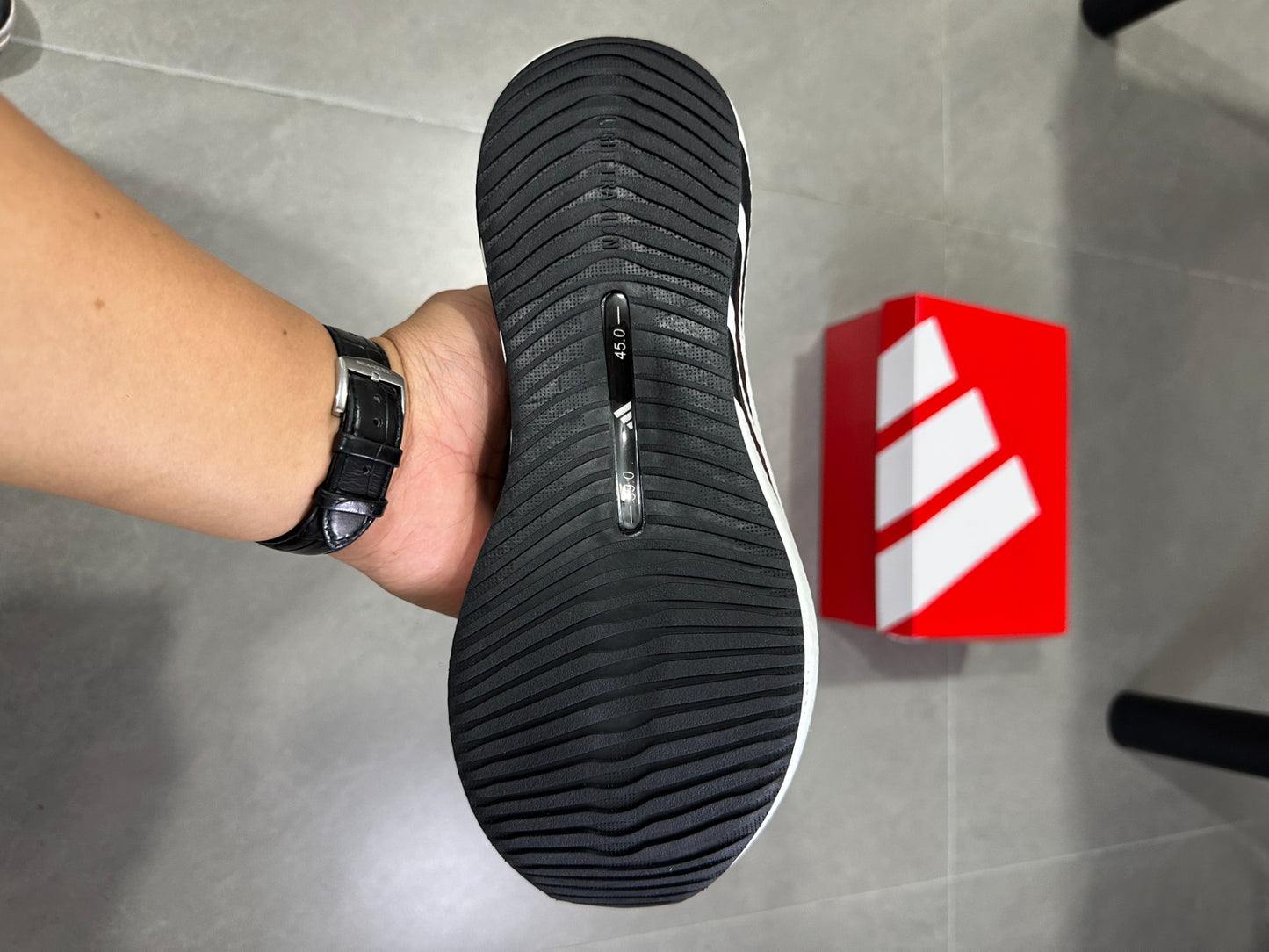 Adidas HYPERBOOST EDGE Running Shoes Black | White