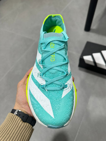 Adidas Adizero Prime X3 Strung Shoes Mint Green