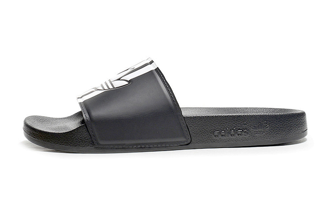 Adidas Originals Adilette Core Black/White Trefoil Slide Sandals GX6972