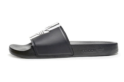 Adidas Originals Adilette Core Black/White Trefoil Slide Sandals GX6972