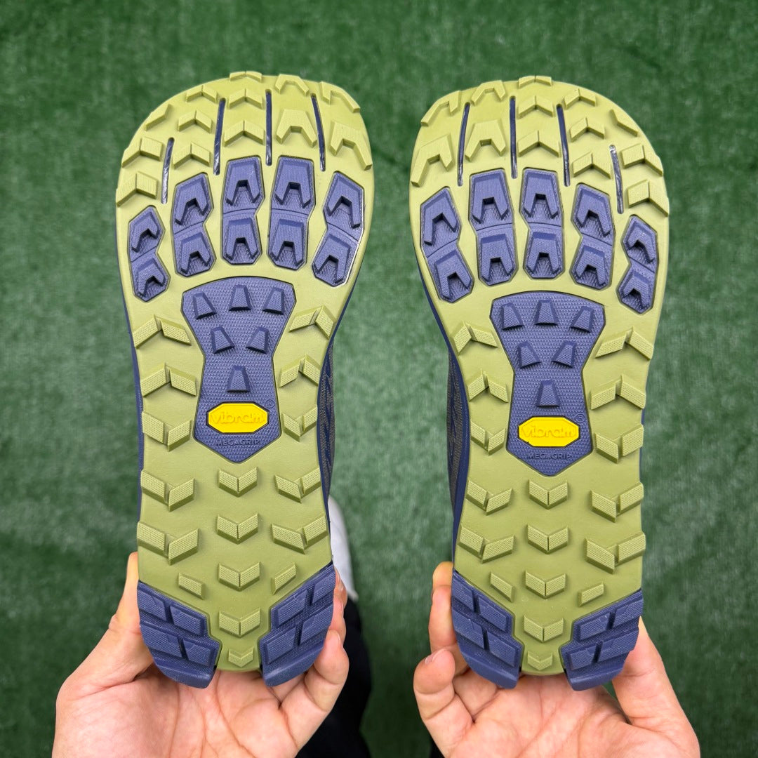Altra Lone Peak 7 Grey Blue Green Zero Drop Breathable Trail Running Sneakers