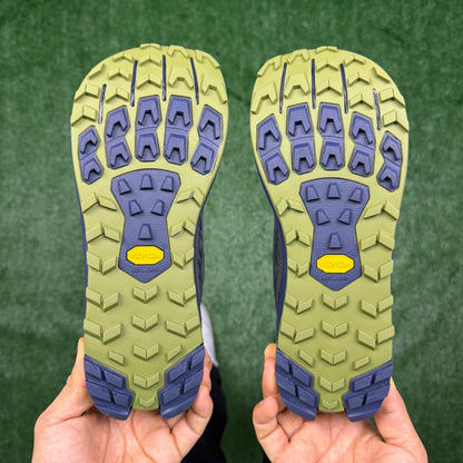 Altra Lone Peak 7 Grey Blue Green Zero Drop Breathable Trail Running Sneakers
