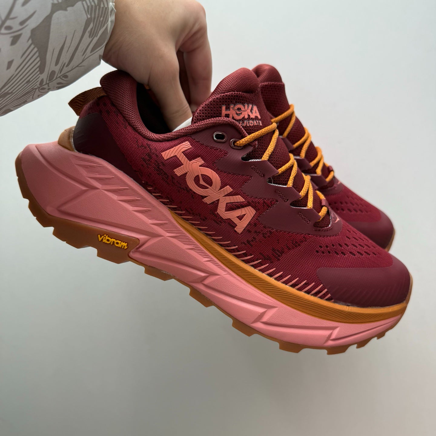 HOKA Skyline-Float X Spice/Hot Sauce Sneakers