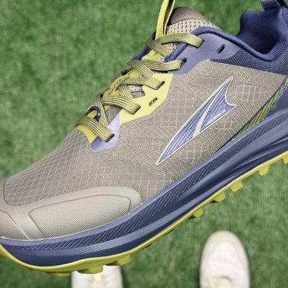 Altra Lone Peak 7 Grey Blue Green Zero Drop Breathable Trail Running Sneakers