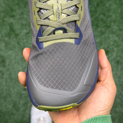 Altra Lone Peak 7 Grey Blue Green Zero Drop Breathable Trail Running Sneakers
