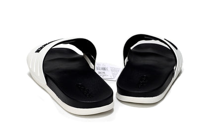 Adidas x Mercedes-Benz Adilette Slides White Black Custom-Edition