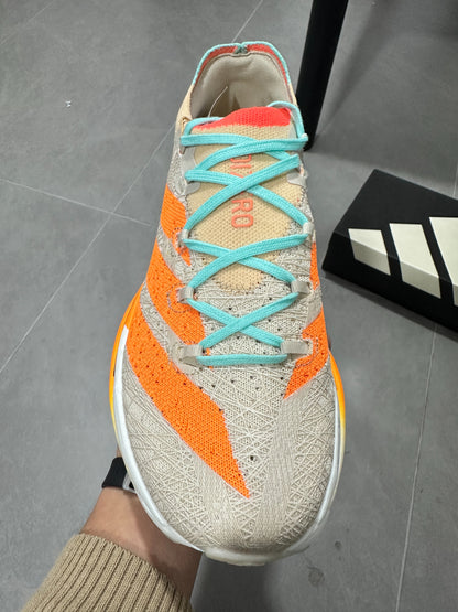 Adidas Adizero Prime X3 Strung Shoes Beige | Orange