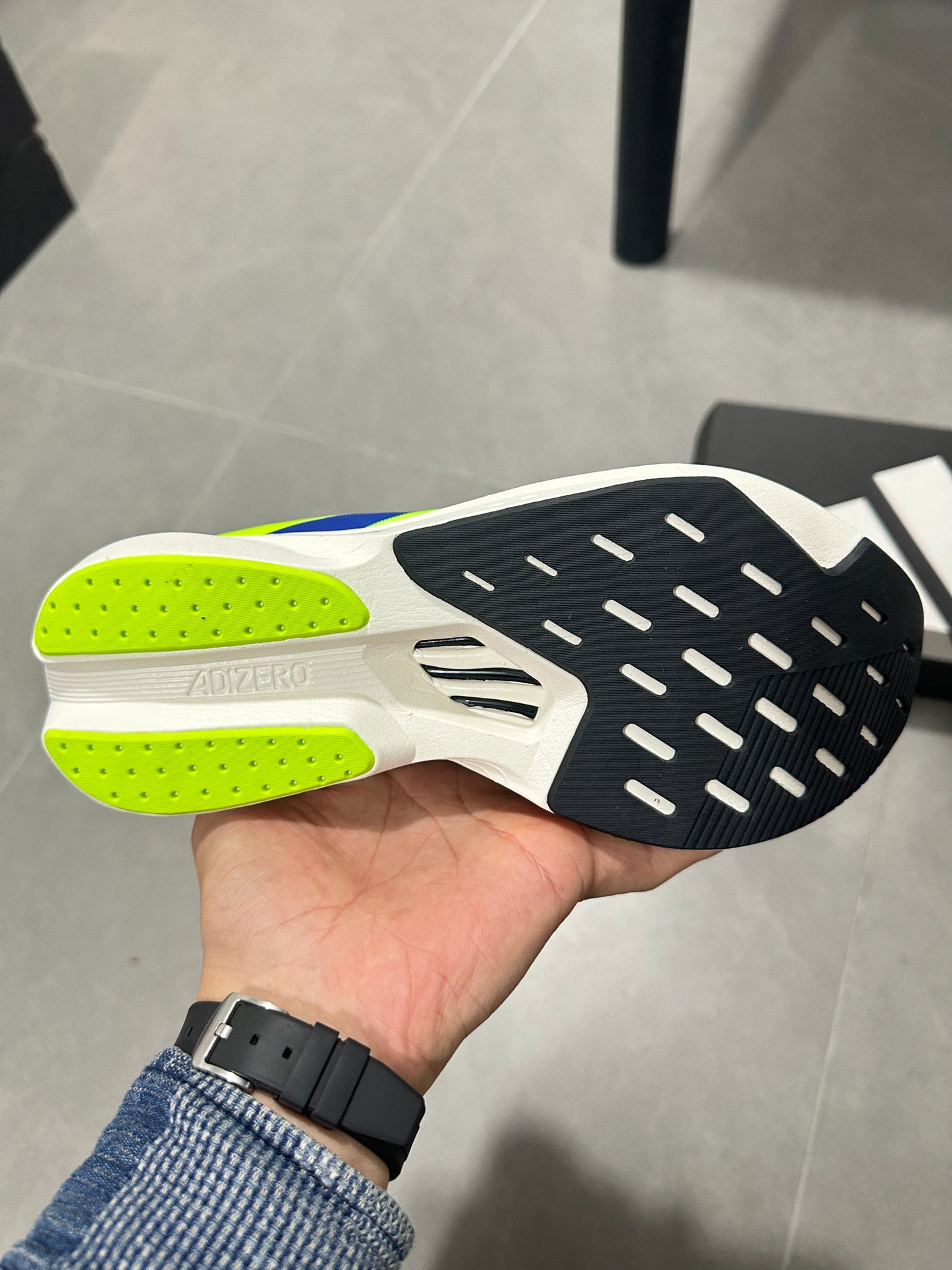 Adidas Adizero Drive RC Running Shoes Yellow | Blue