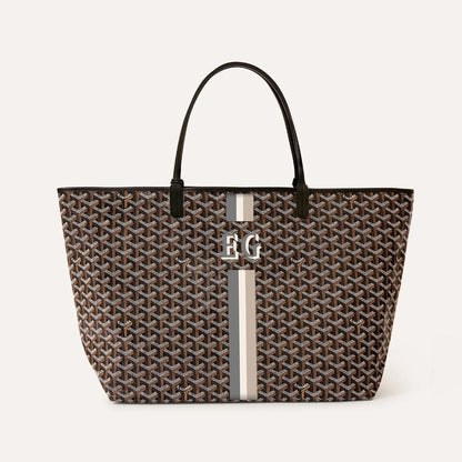 Goyard Saint Louis GM bag Stripes and Initials