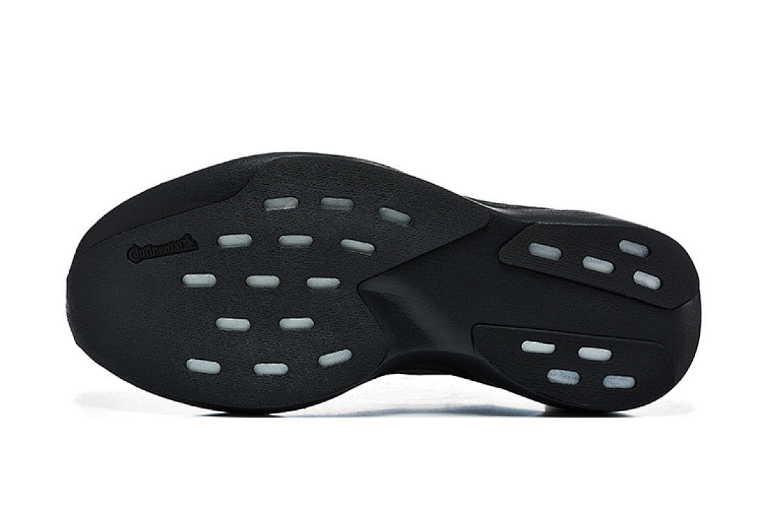 Adidas Adizero Evo SL Woven Running Shoes in Core Black / Silver Metallic