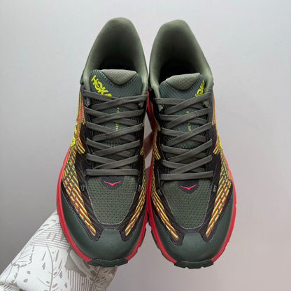 HOKA Mafate Speed 4 Thyme/Fiesta Sneakers