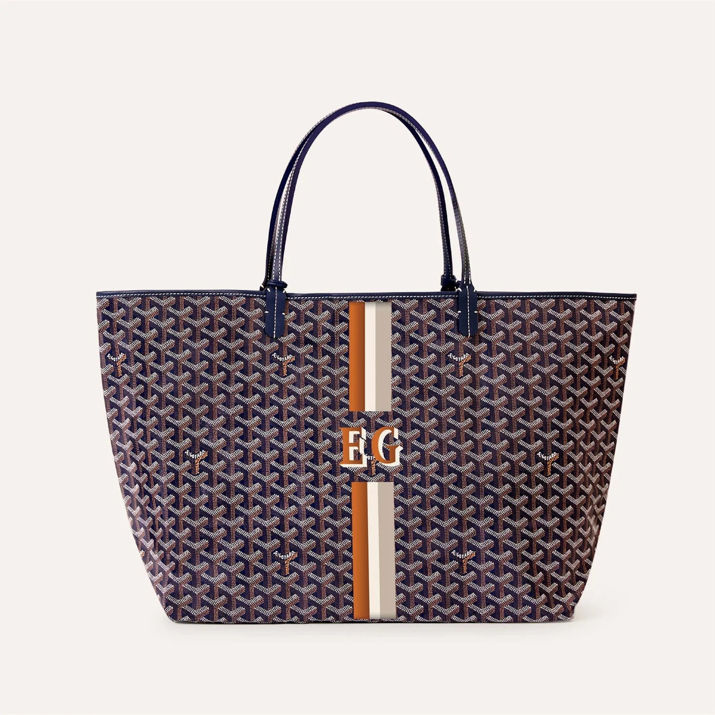 Goyard Saint Louis GM bag Stripes and Initials