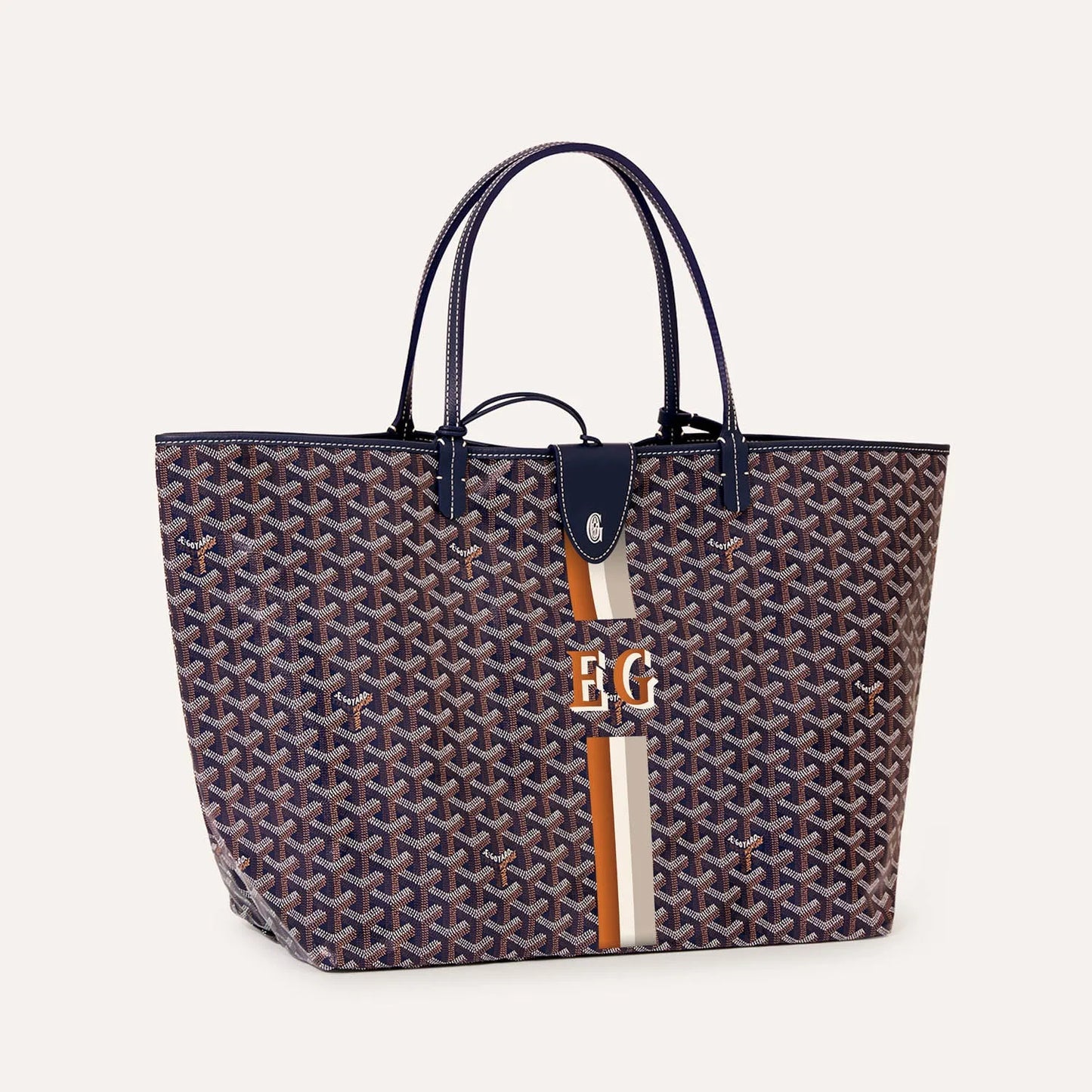 Goyard Saint Louis GM bag Stripes and Initials