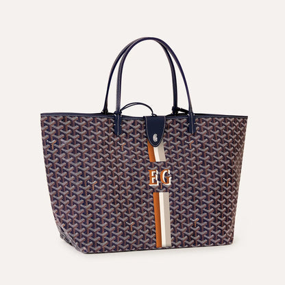 Goyard Saint Louis GM bag Stripes and Initials
