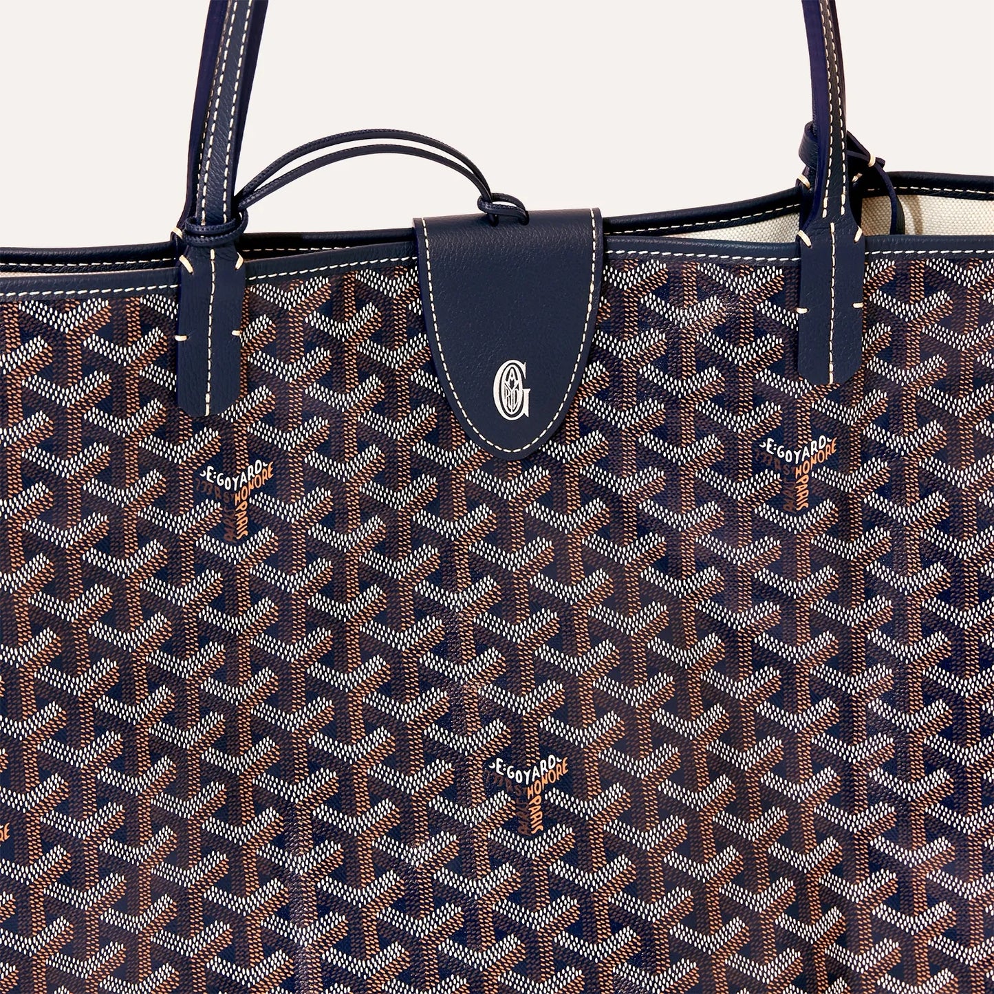 Goyard Saint Louis GM bag Stripes and Initials