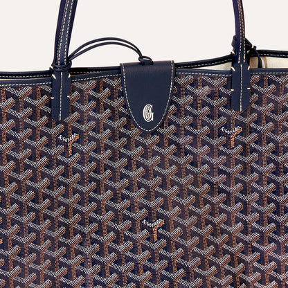 Goyard Saint Louis GM bag Stripes and Initials