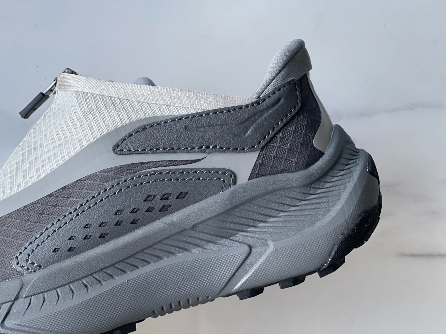 Hoka Project Transport Zip Sneaker Charcoal Gray