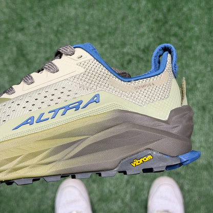 Altra Olympus 6 Sage Green Grey Blue Zero Drop Breathable Trail Running Sneakers