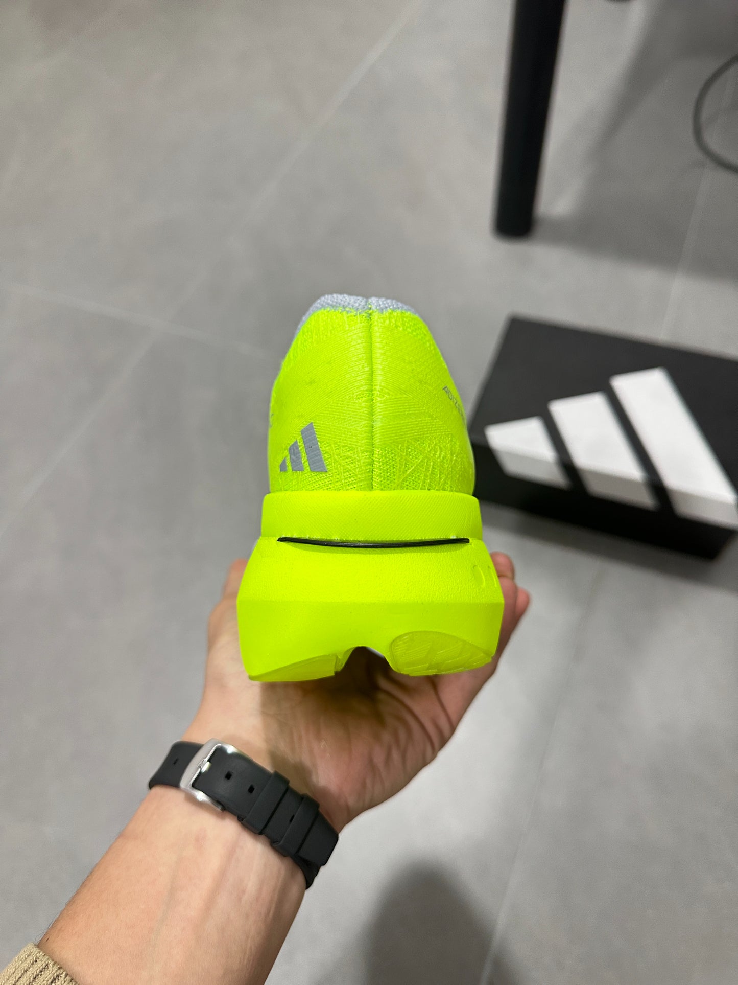 Adidas Adizero Prime X3 Strung Shoes Fluorescent