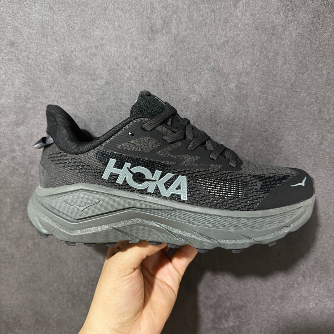 HOKA Challenger 8 All-Terrain Sneakers - Black