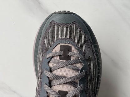 HOKA Mafate X Cement gray | Dark purple