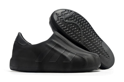 Adidas Originals AdiFOM Superstar "Triple Black" Slip-On Shoes