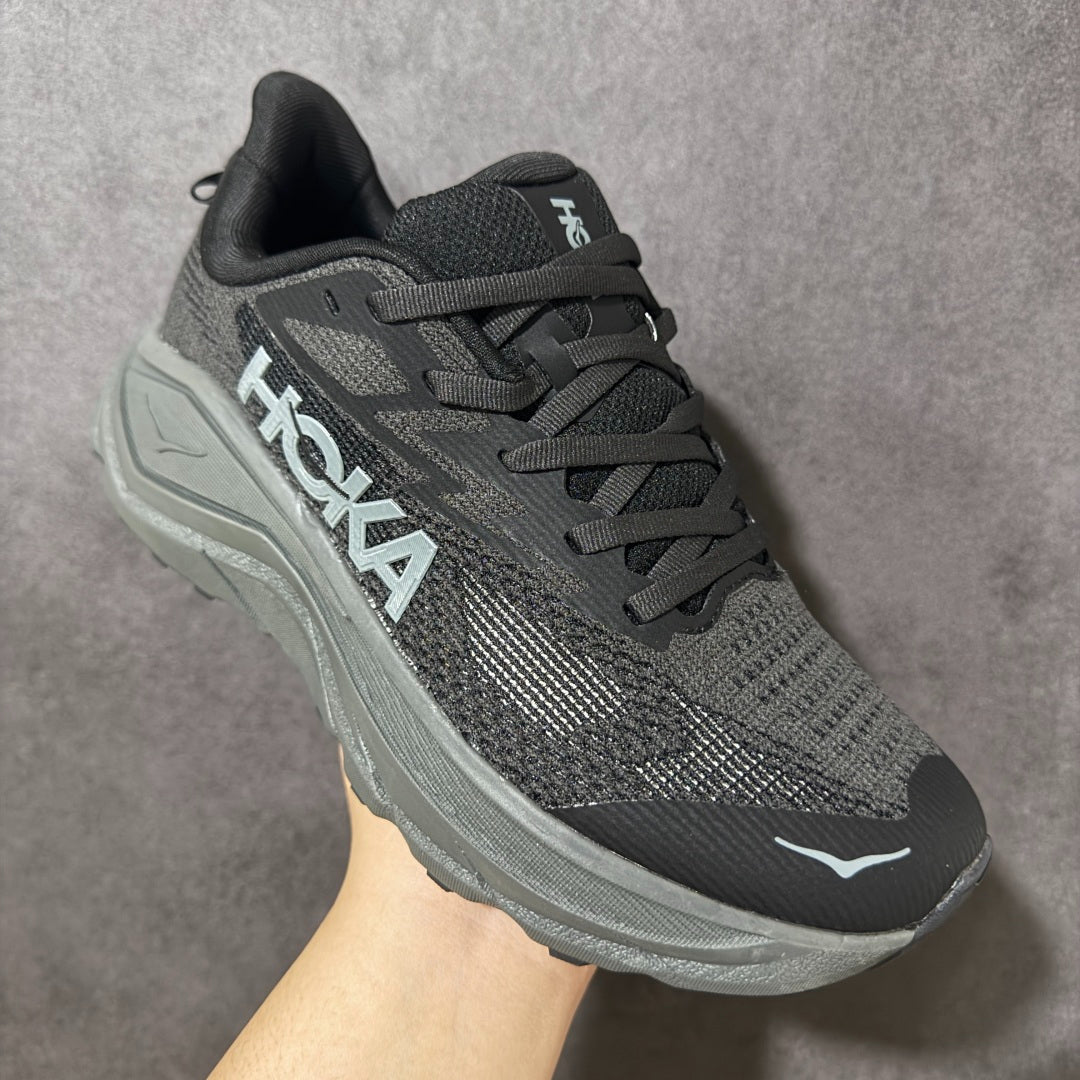 HOKA Challenger 8 All-Terrain Sneakers - Black