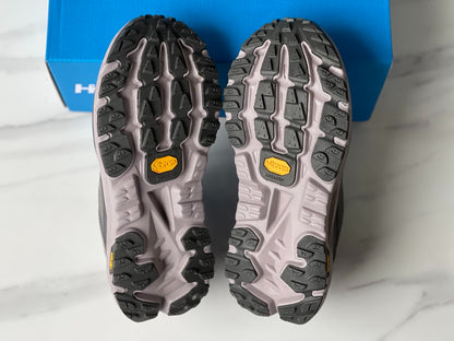 HOKA Mafate X Cement gray | Dark purple