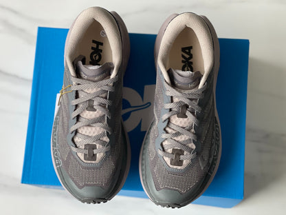 HOKA Mafate X Cement gray | Dark purple
