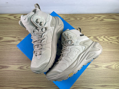 Hoka M Kaha 3 GTX Hiking Boot Oatmeal Gray