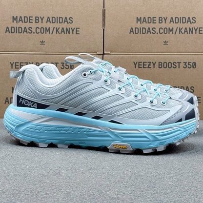 Hoka Mafate Three2 Gray | Light blue