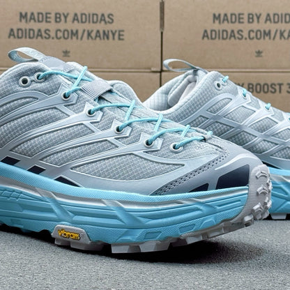 Hoka Mafate Three2 Gray | Light blue