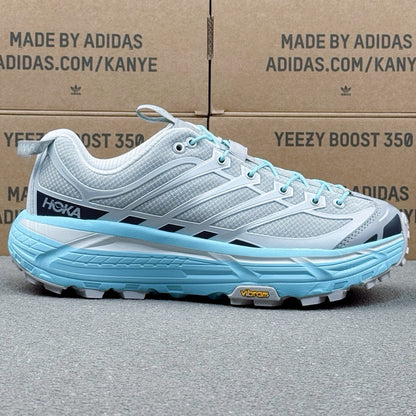Hoka Mafate Three2 Gray | Light blue