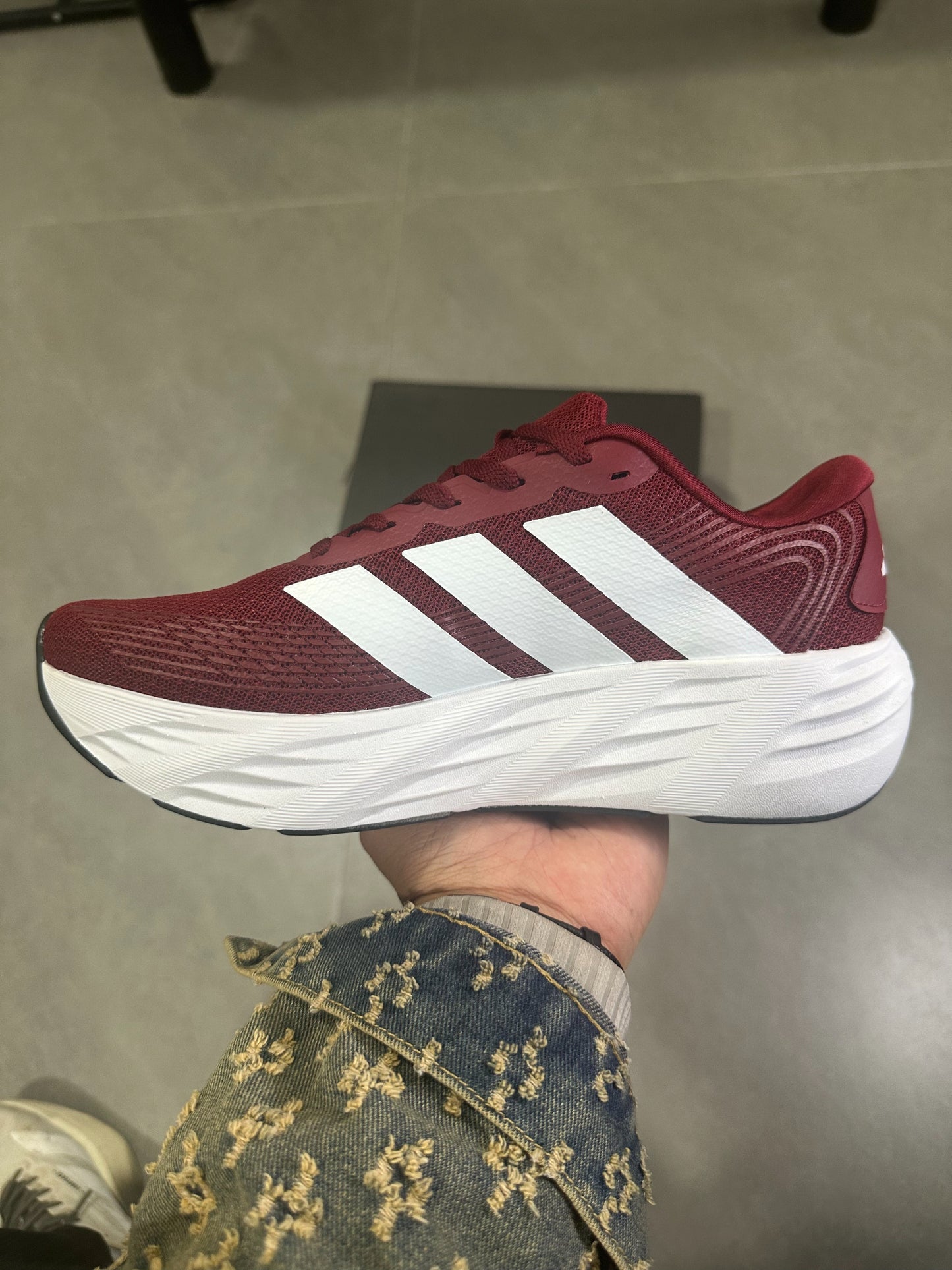 Adidas Adistar 3 Running Shoes Maroon