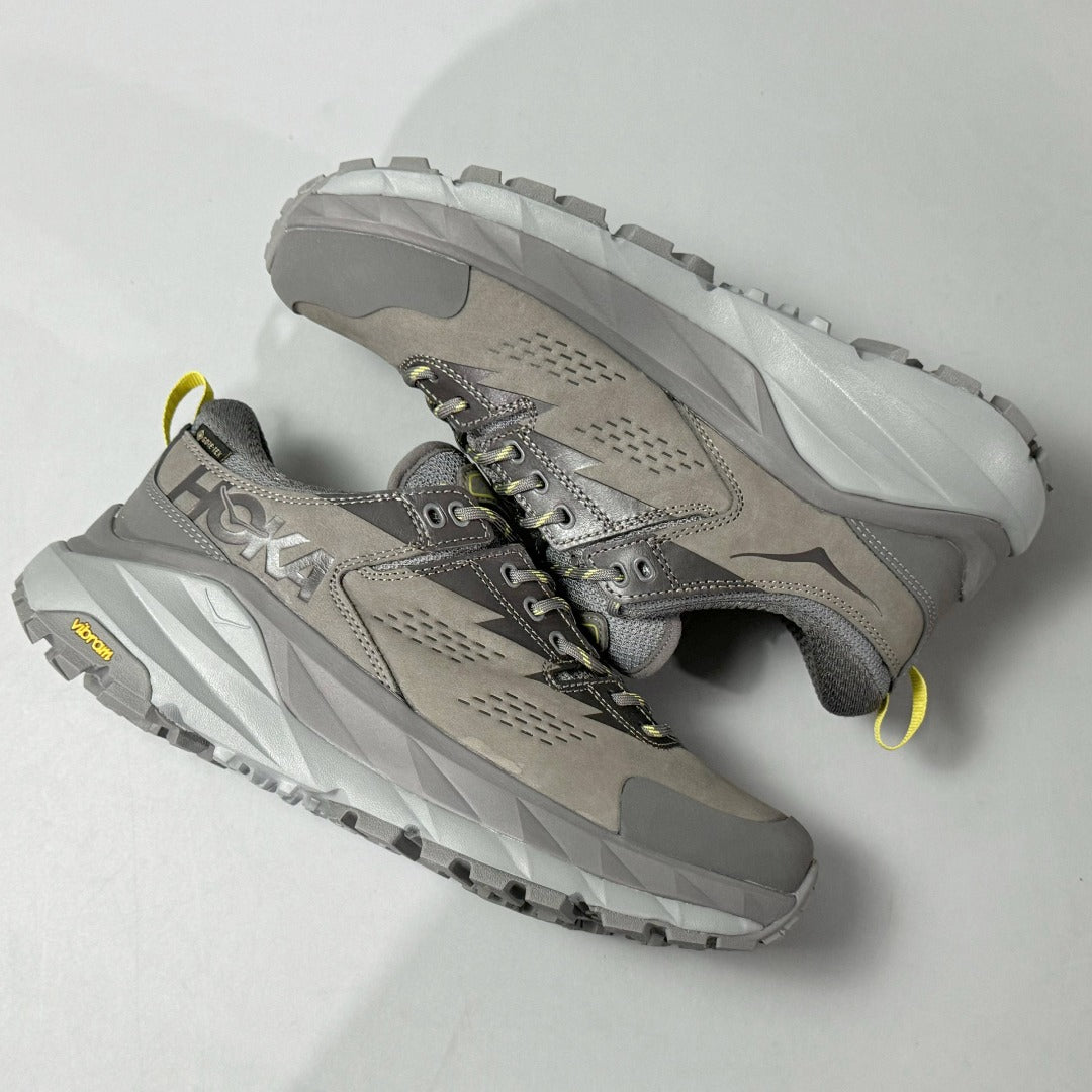 HOKA Kaha Low GTX Khaki | Gray