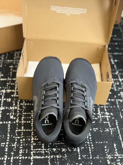 On Cloudmonster 3 All Black Cushioned Road Running Sneakers