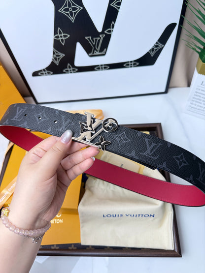 LV Monogram Eclipse Multicolor Buckle 40mm Reversible Belt