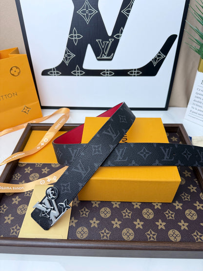 LV Monogram Eclipse Multicolor Buckle 40mm Reversible Belt