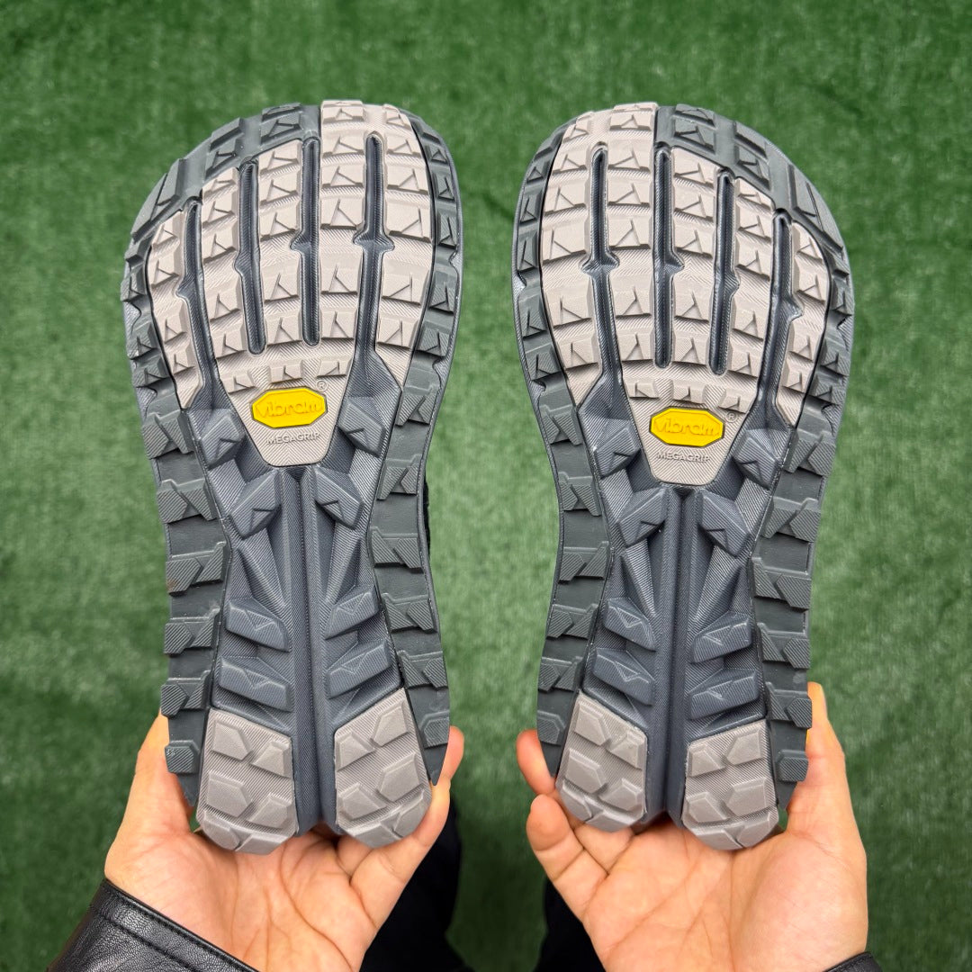 Altra Olympus 6 Black Grey Zero Drop Breathable Trail Running Sneakers