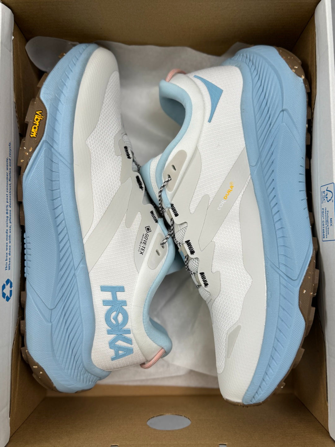 Hoka Transport GTX Light gray | Creamy white