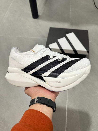 Adidas Adizero Prime X3 Strung Shoes White Black
