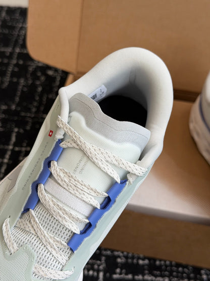 On Cloudmonster 3 Mint Blue Cushioned Road Running Sneakers