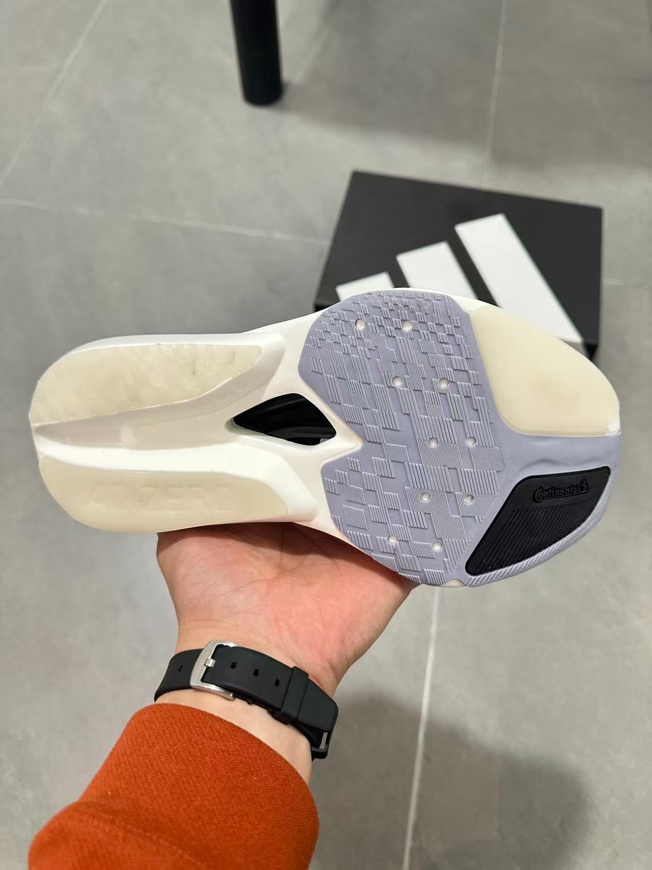 Adidas Adizero Prime X3 Strung Shoes White Black